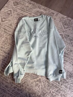 Daily Drills Light Blue Crewneck Sweatshirt